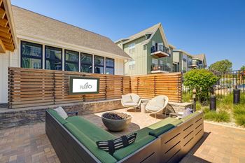 Outdoor tv wall